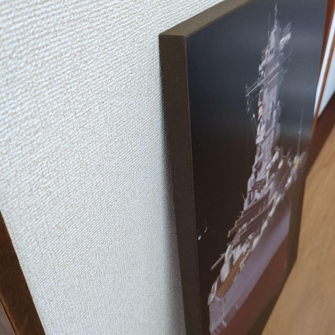 Battleship Yamato アート 戦艦大和　CGポスター　木製パネル