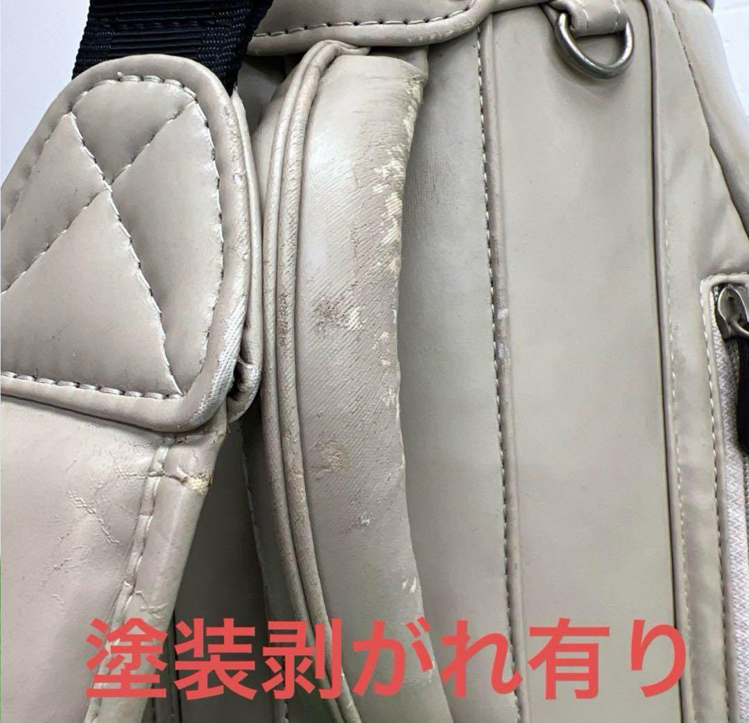 ONOFF キャディバッグ　アイボリー　　9インチ