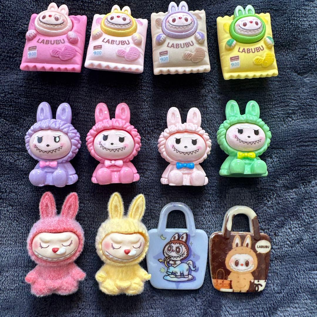 LABUBUデコパ・フィギュア・ビーズ