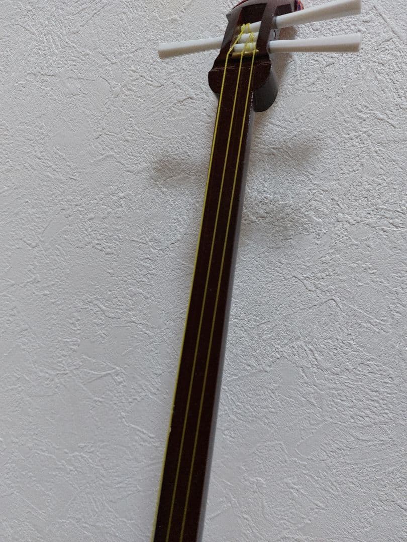 三味線本体 白・赤