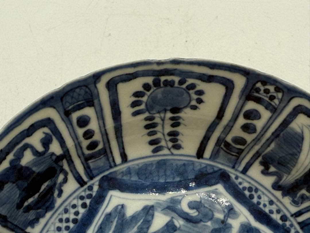 古染　兎紋お皿　アンティーク　送料込み251112