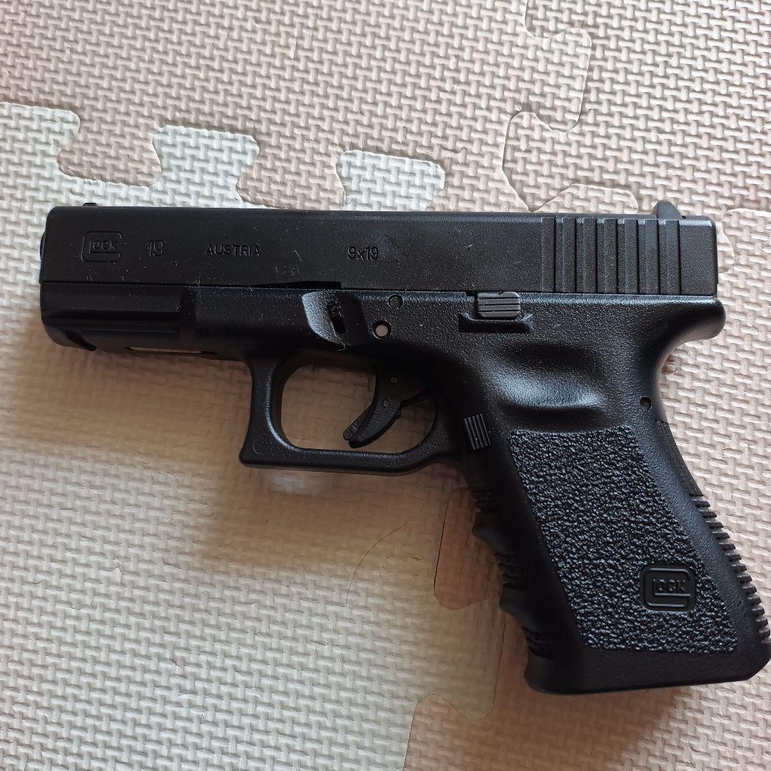 Glock 19 エアガン ホルスター付き ガスブローバック
