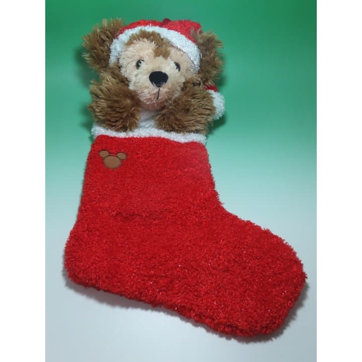 クリスマス サンタ ストッキング ダッフィー 2003年 新古品 WDW