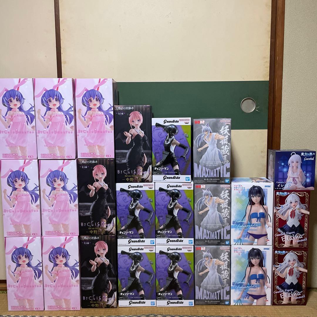 最新プライズフィギュアまとめ売り 新品未開封品　23点