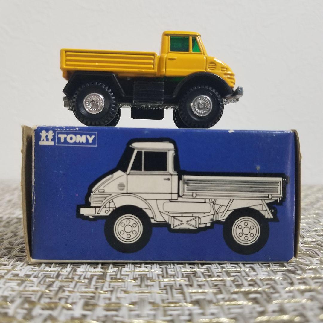 トミカ　青箱　No.F41- メルセデス ベンツ ウニモグ　日本製