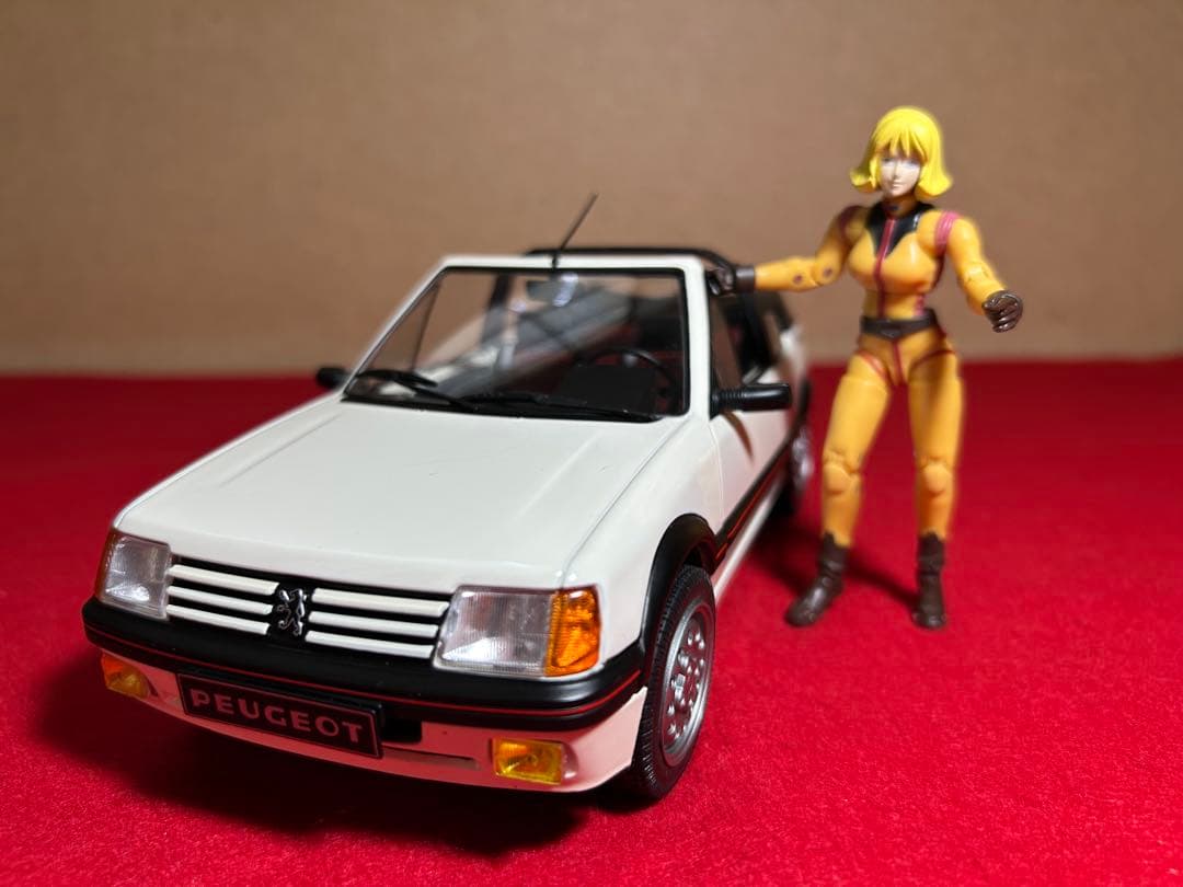 【超レア】　1/18 プジョー 205CTI