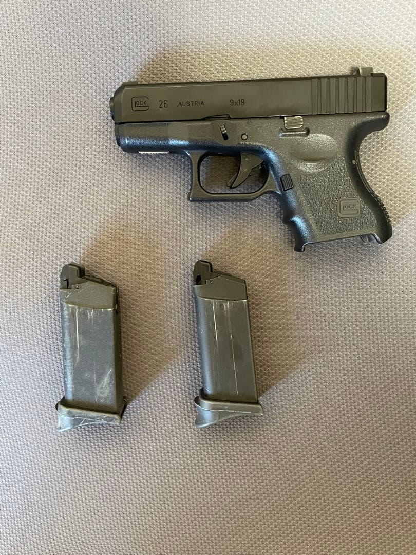 東京マルイ GLOCK26 GBB ガスブローバック 本体＋マガジン2つ