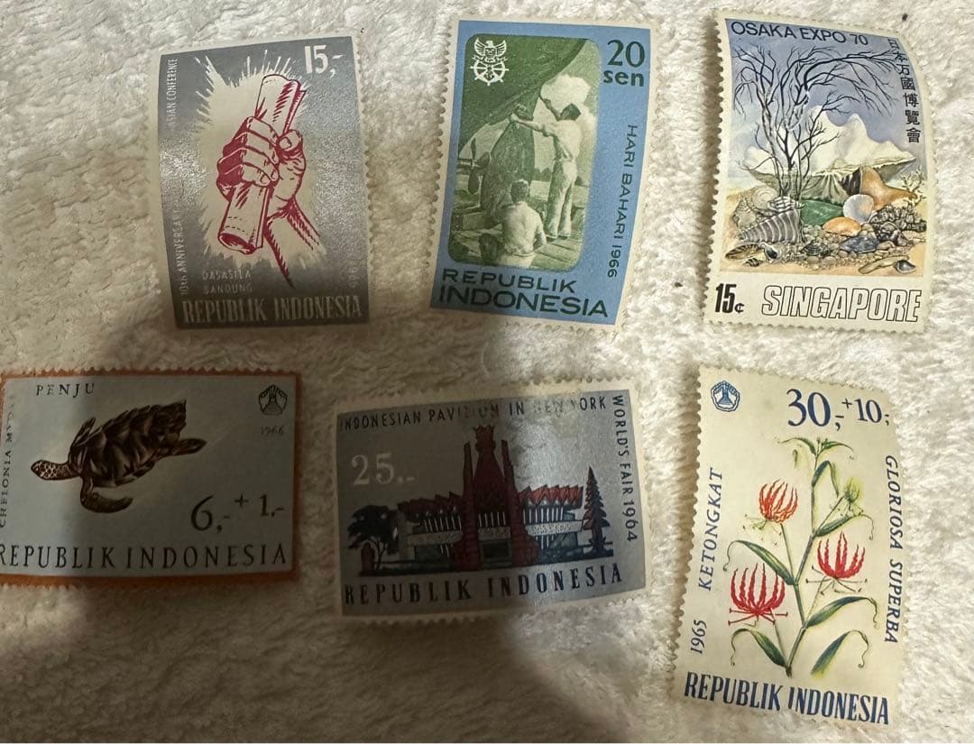 土曜日まで限定出品　中国切手　文芸講話 発表30周年 1972年 まとめ売り