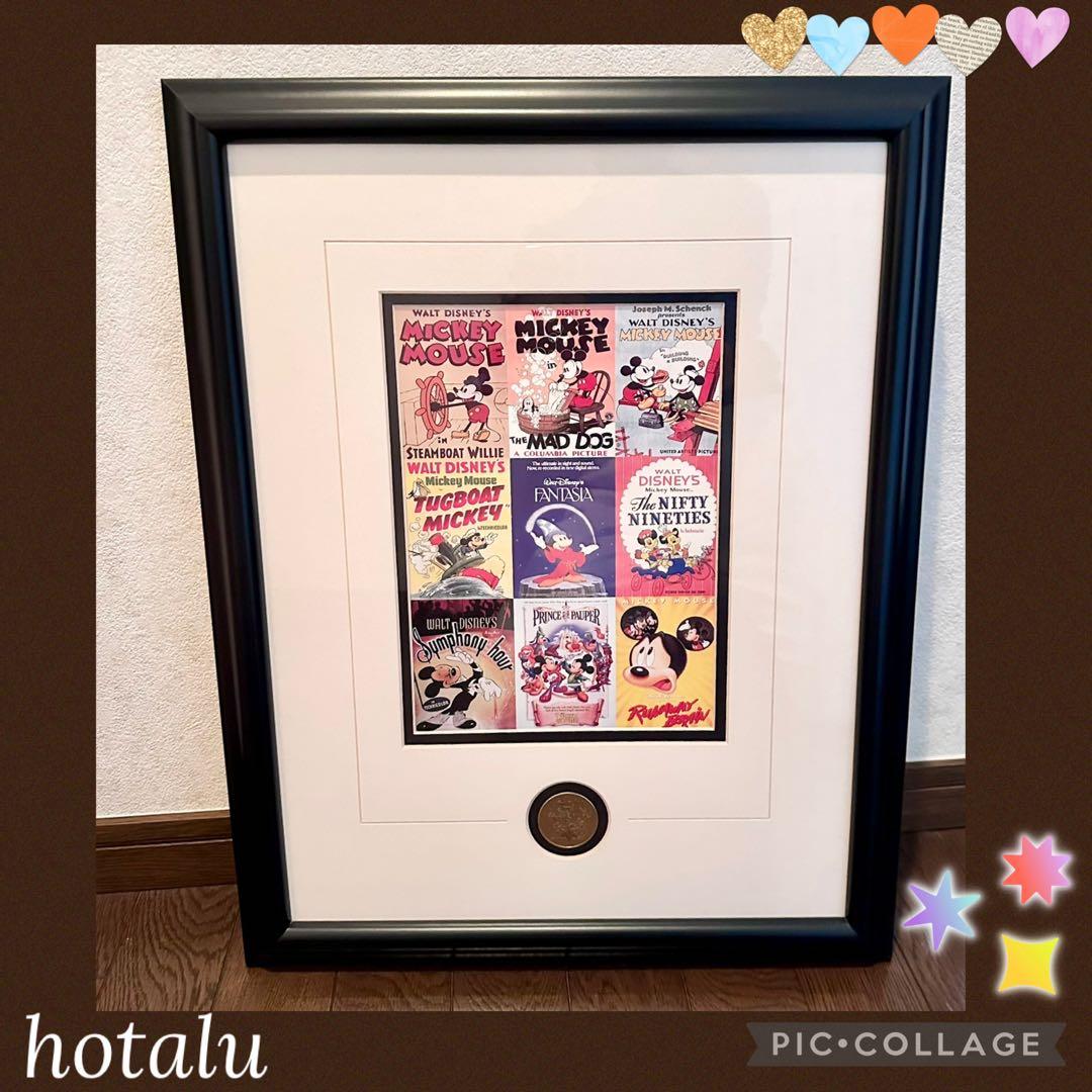 ♦️お買い得♦️9種類の映画ポスター&75周年記念メダル付きフレームアート 限定版