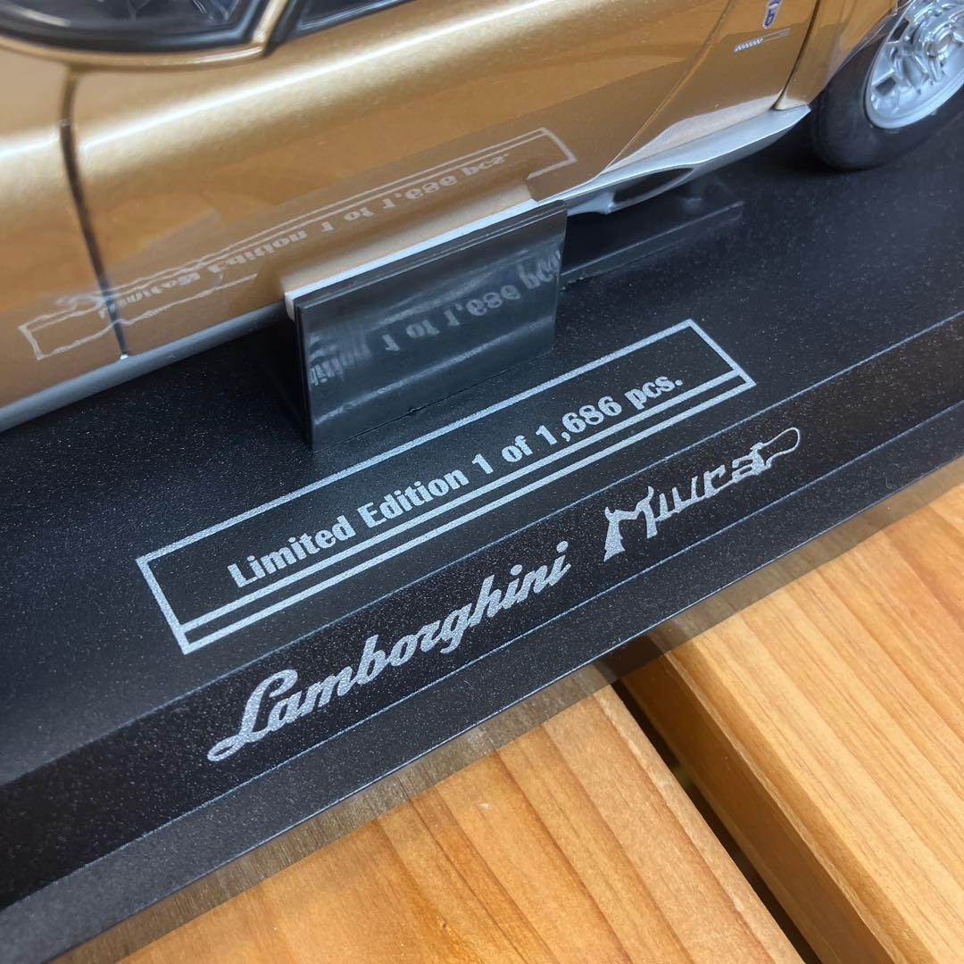 京商 1/18 ランボルギーニ ミウラ P400 ゴールド