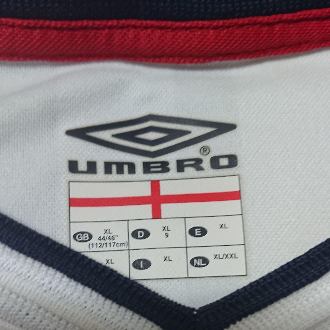 『新品・長袖・2002日韓大会ロゴ入り』ベッカム (準々決勝ブラジル戦の日付)