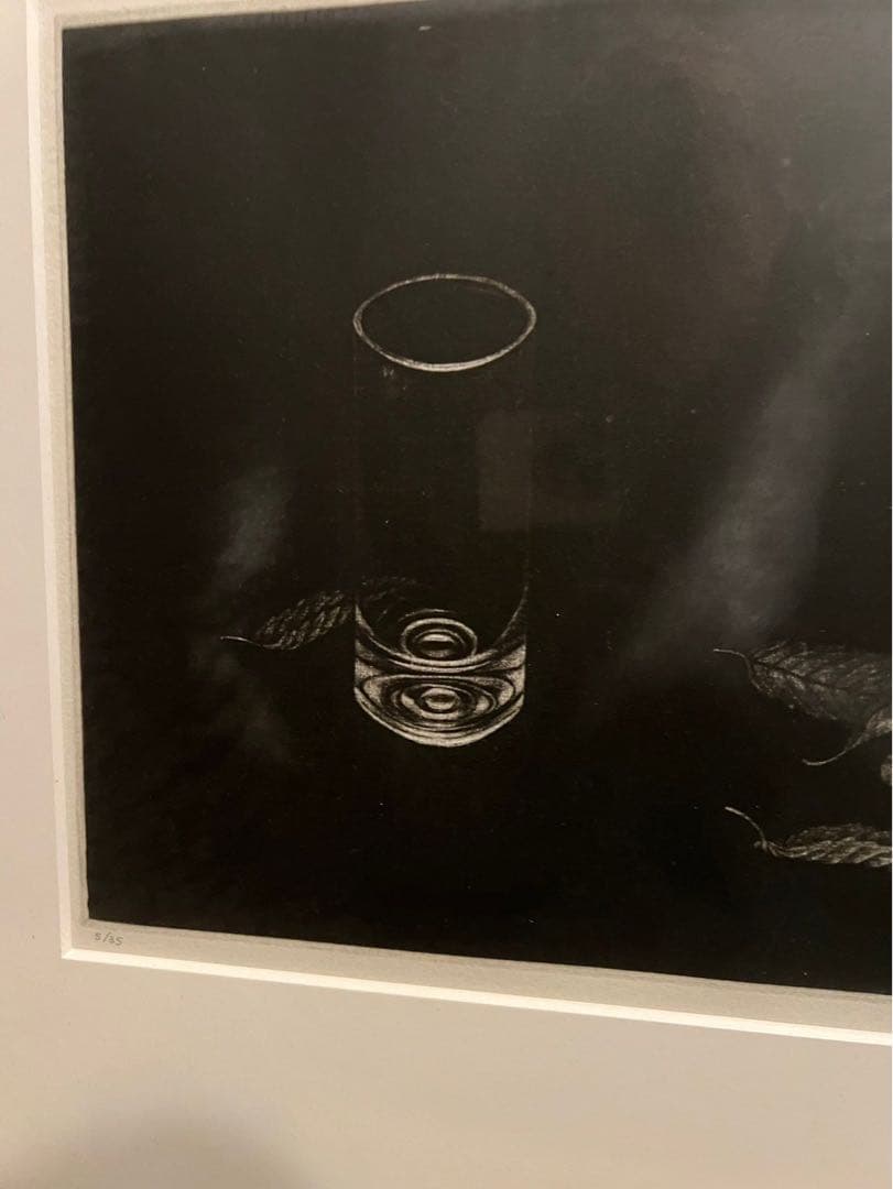 丹阿弥丹波子 リトグラフ NIWAKO TAN-AMI銅版画 直筆サイン 額縁