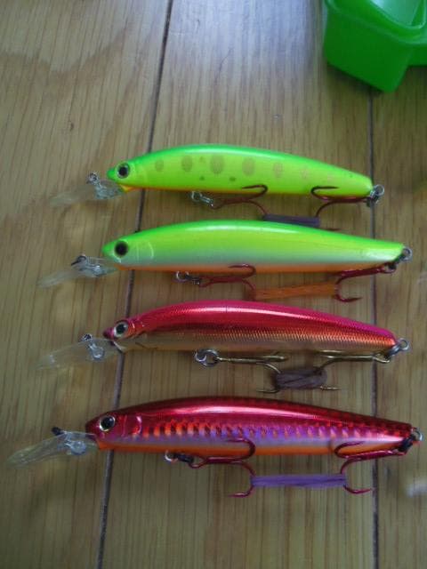 サクラマス釣り用ミノープラグ/メーカー品/入手困難な貴重な品多数あり