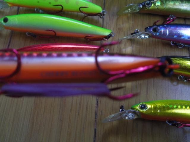 サクラマス釣り用ミノープラグ/メーカー品/入手困難な貴重な品多数あり