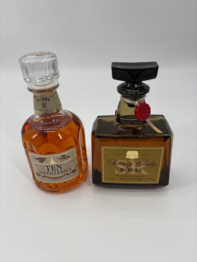 サントリー ウイスキー ローヤル＆TEN DISTILLERIES 未開栓 古酒