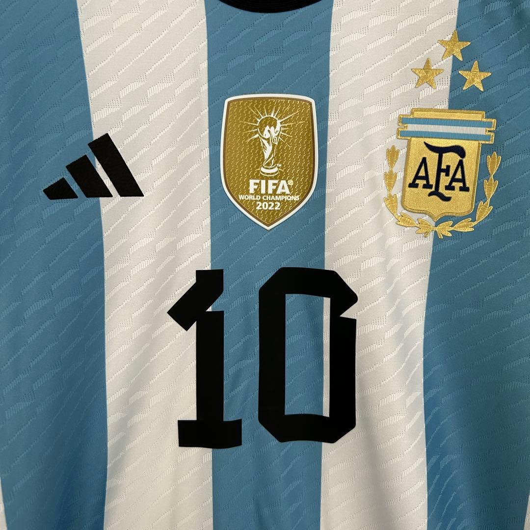 【正規品】 23-24 アルゼンチン代表　オーセンティック　ユニフォーム　メッシ
