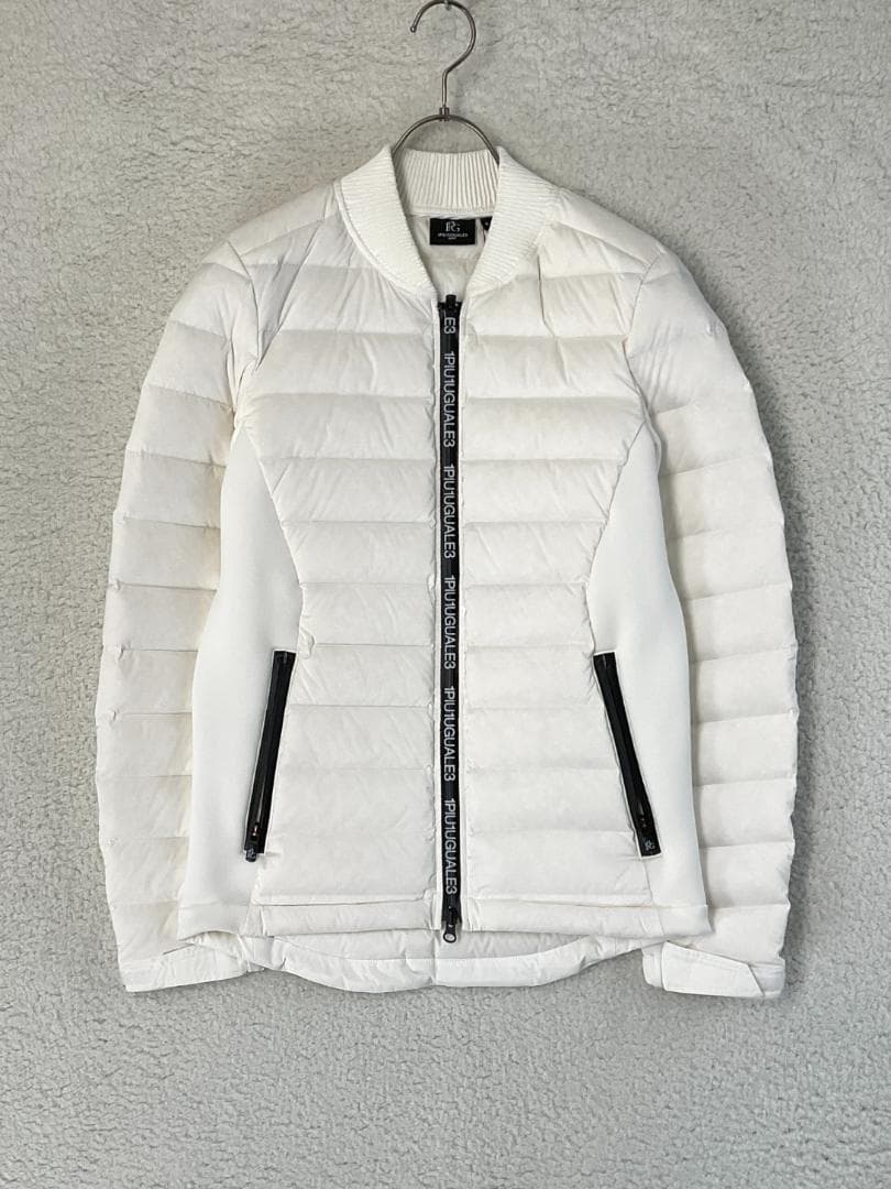 サイズS【未使用】1PIU1UGUALE3 GOLF ロゴダウンブルゾン W