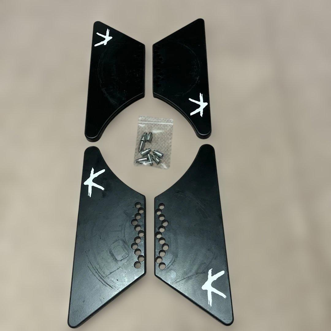 【KESSLER ケスラー】フリースタイル用プレートセット　ボルト付No111