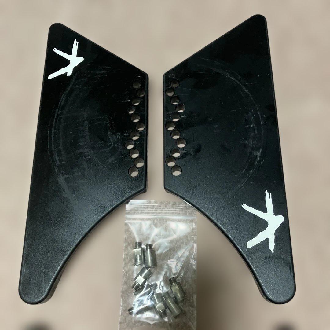 【KESSLER ケスラー】フリースタイル用プレートセット　ボルト付No111