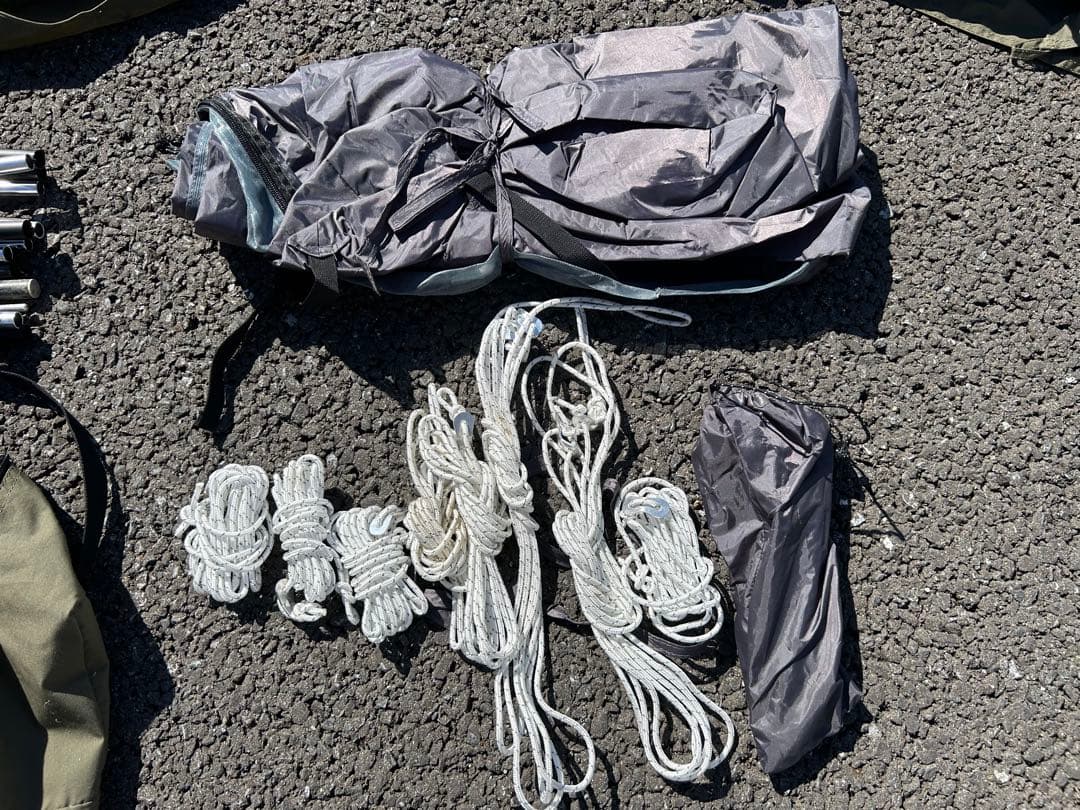 美品⭐︎FUTURE FOX FOX BASE軍幕キャンプテント　焚き火可能