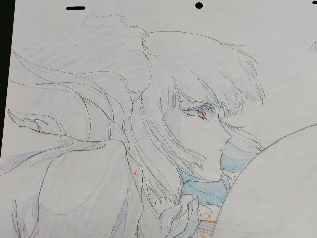 短時間大幅値下　ファイブスター物語　ラキシス　直筆　原画　永野護　セル画　アニメ