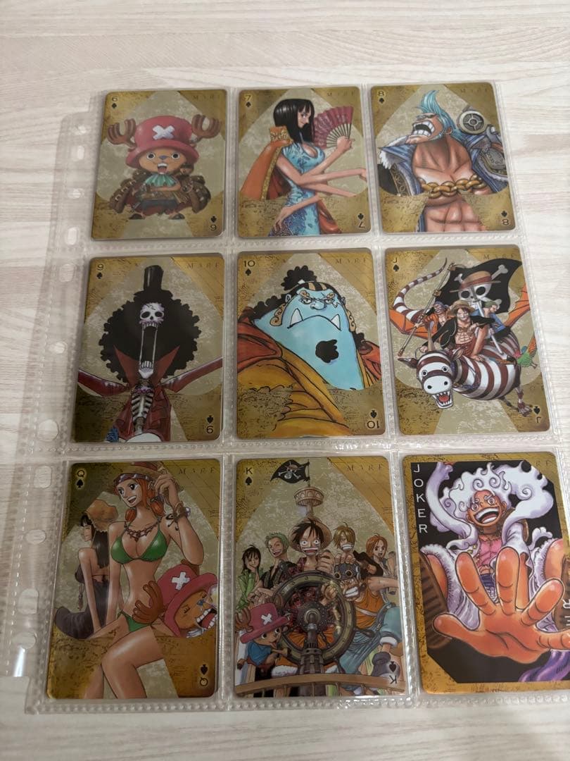 A*︎様 ワンピース　ゴールデントランプ　原作絵　扉絵