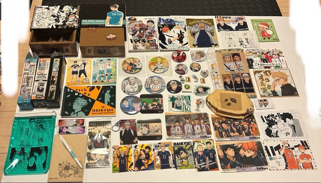 ハイキュー　まとめ売り　缶バッジ　ハイキュー展　Jワールド　計100点以上　他