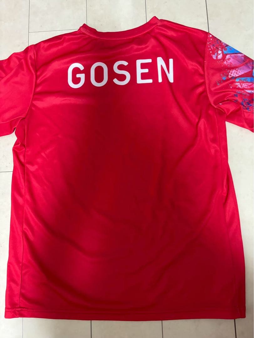 GOSEN ハイジャパ出場者限定ロンT ソフトテニス バドミントン 美品 M