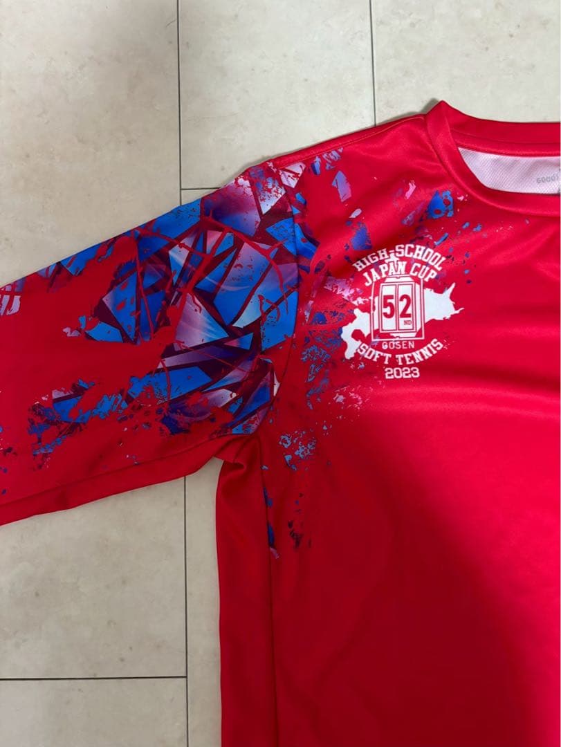 GOSEN ハイジャパ出場者限定ロンT ソフトテニス バドミントン 美品 M