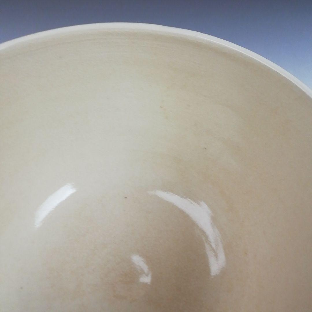 Ｔ８１０　茶碗　『色絵　紫華鬘』『橋本喜泉 造』『大徳寺 柳生紹尚 書付』　共箱