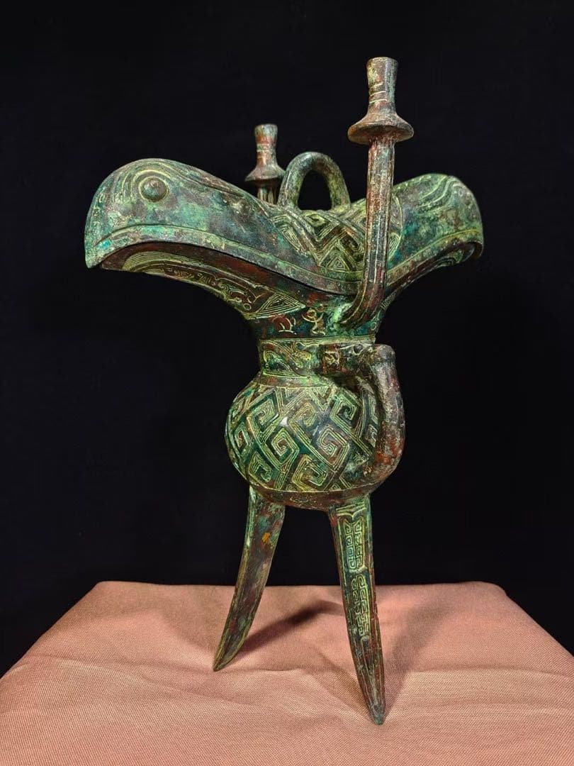 中国古美術品.旧蔵珍品·古青銅器·酒礼器 ·古酒器·祭祀品·文房置物·賞物