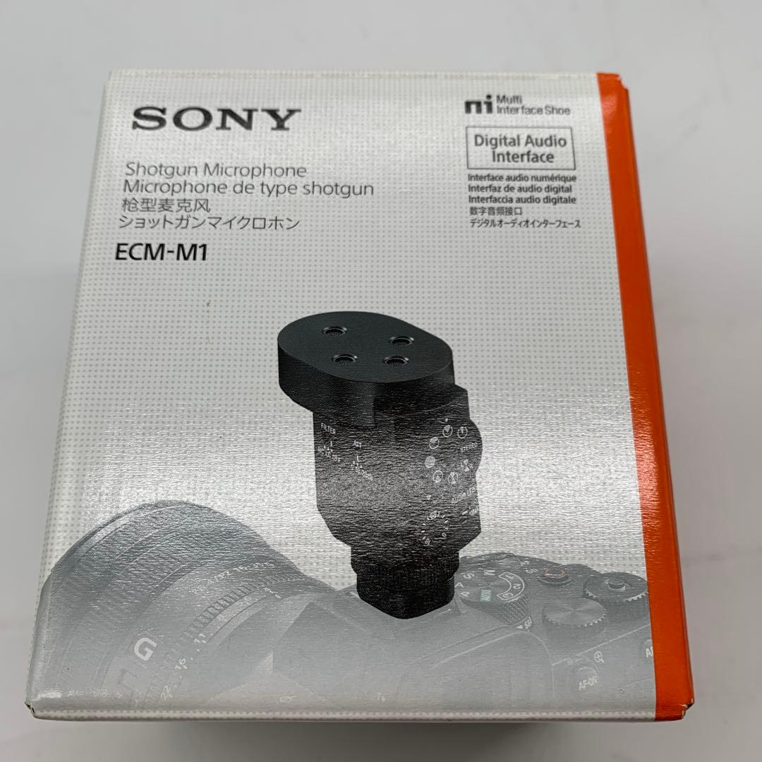 SONY ECM-M1 ショットガンマイクロホン マイク ソニー