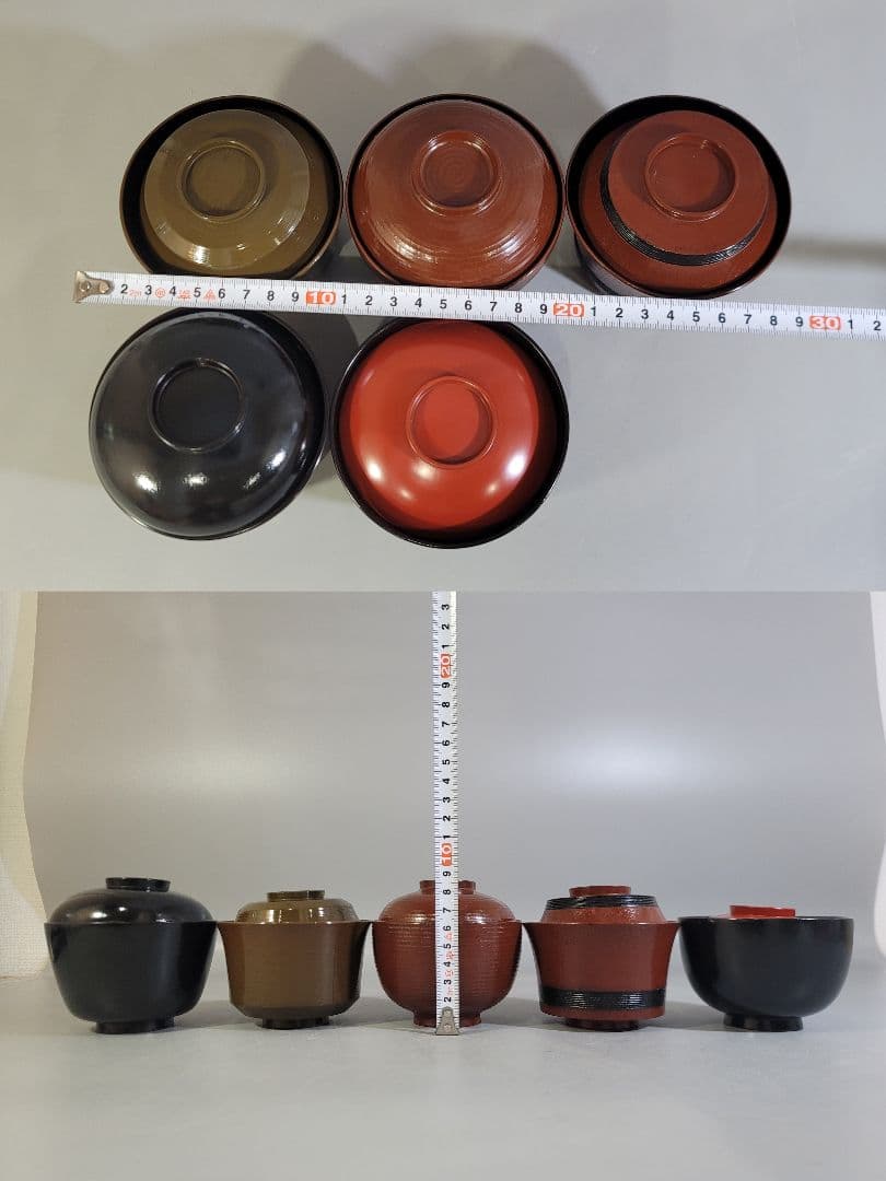 DT569 懐石 作家合作 盆 吸物碗 揃い 共箱