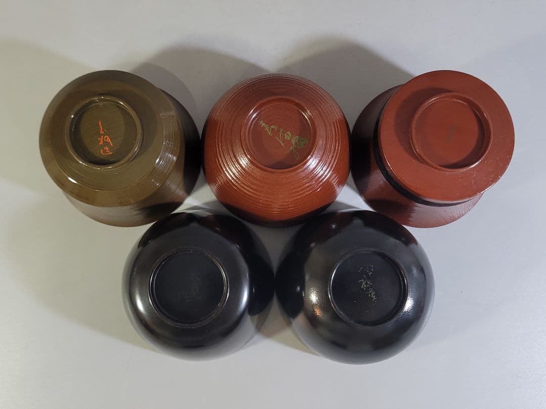 DT569 懐石 作家合作 盆 吸物碗 揃い 共箱