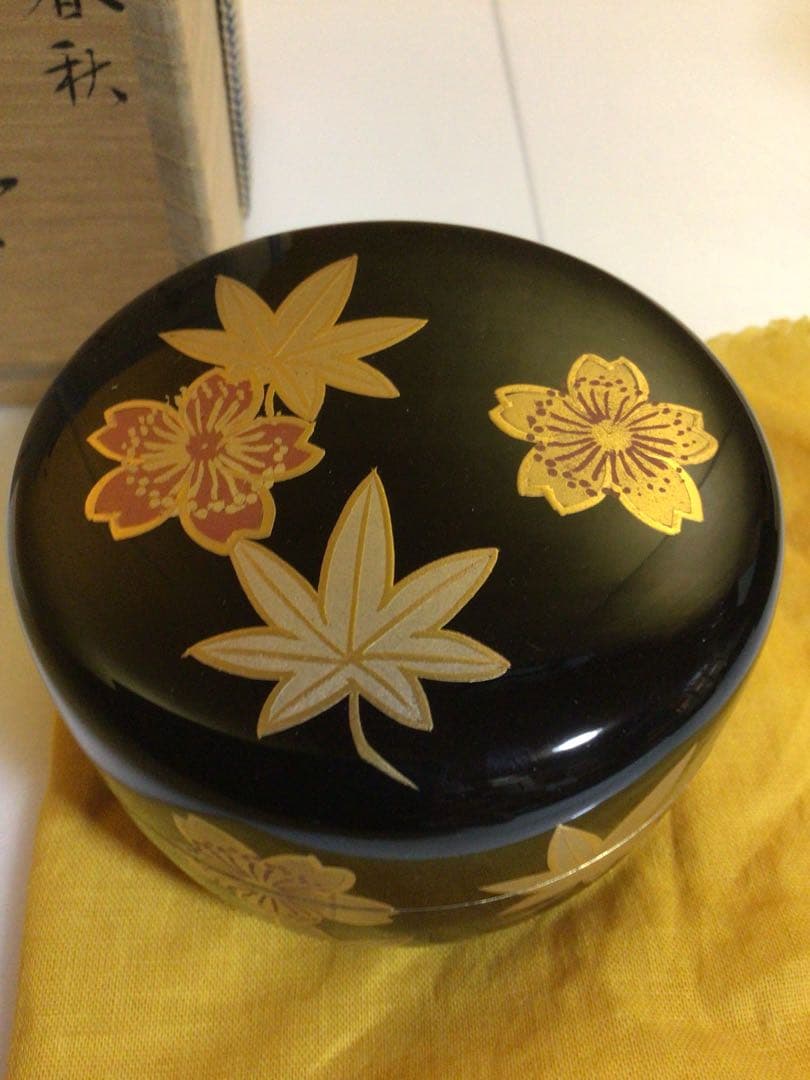 茶道具 棗 おそらく未使用品 共箱付き