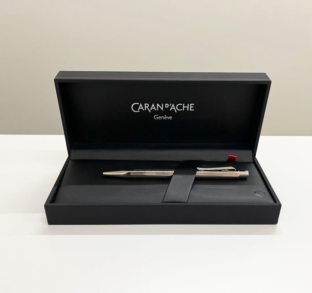 【新品】カラダッシュ　エクリドール　シェブロン　シルバー　ボールペン