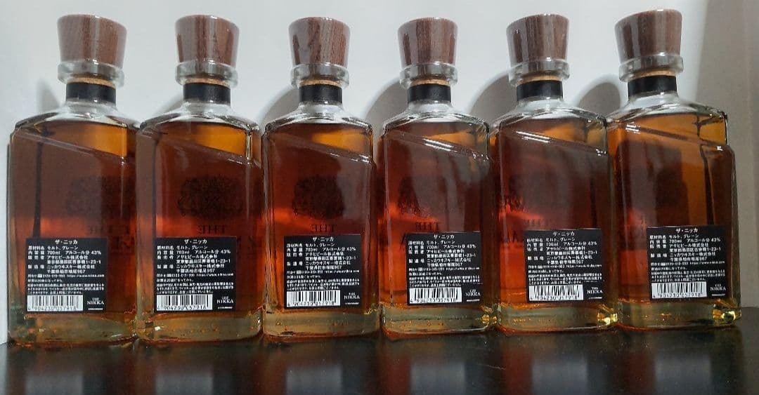 ザ・ニッカ テーラード ウイスキー THE NIKKA 700ml 6本セット