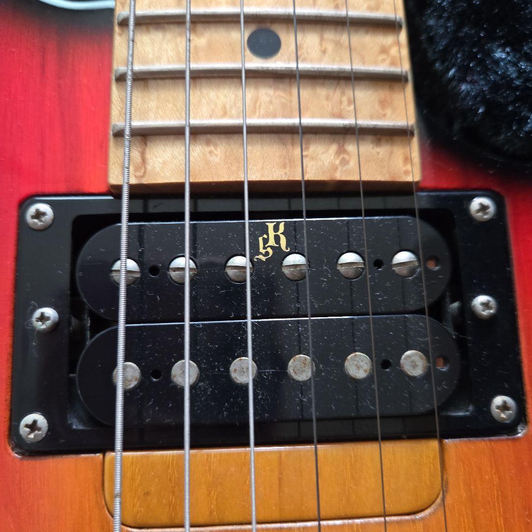 Killer エレキギター サンバースト ハードケース付