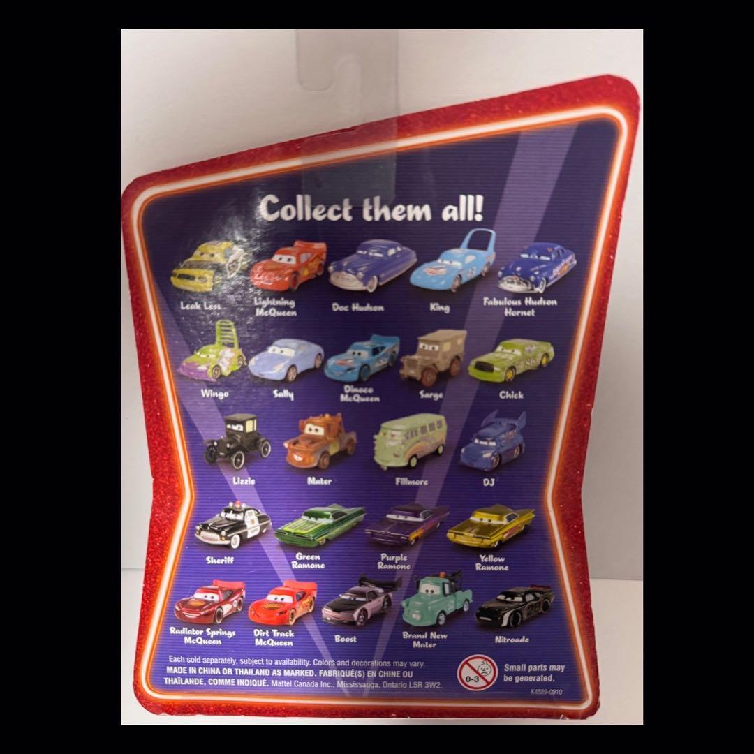 【新品】【未使用】カーズ ファビュラス ハドソン・ホーネット SC版 赤ホイール