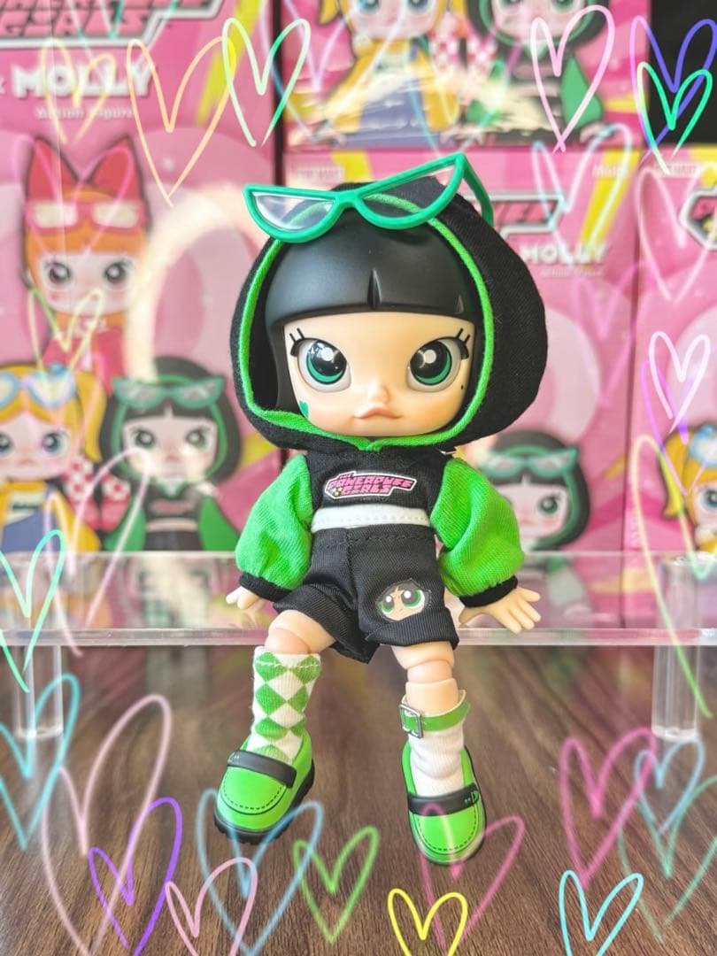コ*レ様 Molly × The Powerpuff Girls アクションフィ