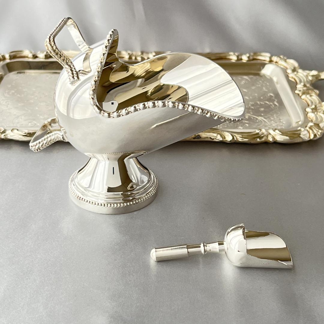 【Mappin & Webb】 マッピンアンドウェッブ シュガースカットル