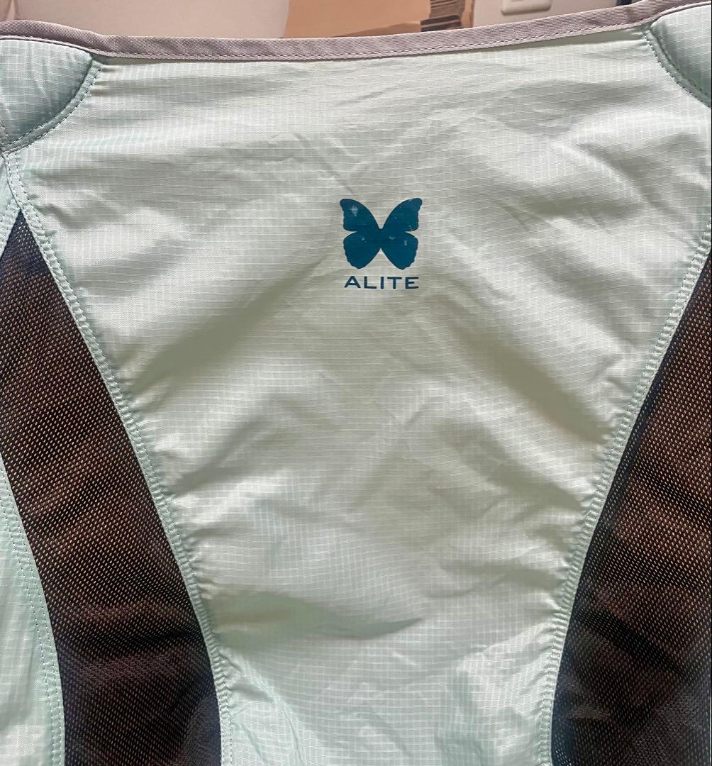 エーライト メイフライチェア 水色 オリジナル ゆるキャン△ コンパクトチェア