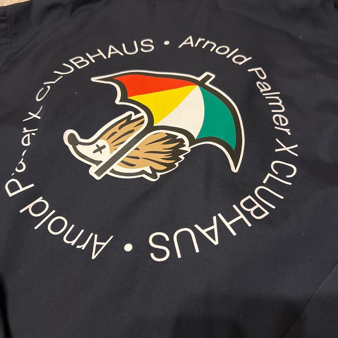 クラブハウス　アーノルドパーマー　コーチジャケット　ネイビーL