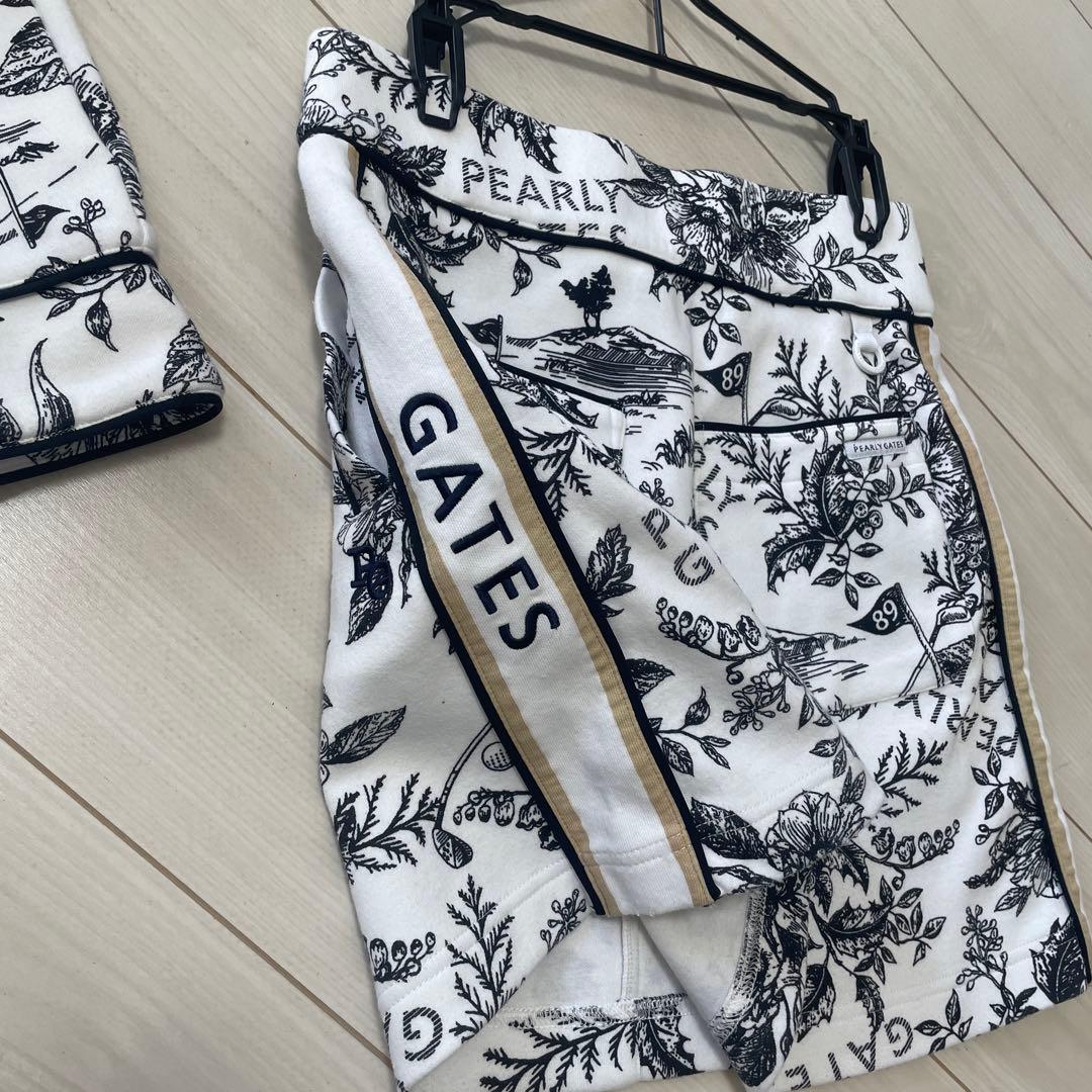 セットアップ　フラワー　パーリーゲイツ　マークアンドロナ