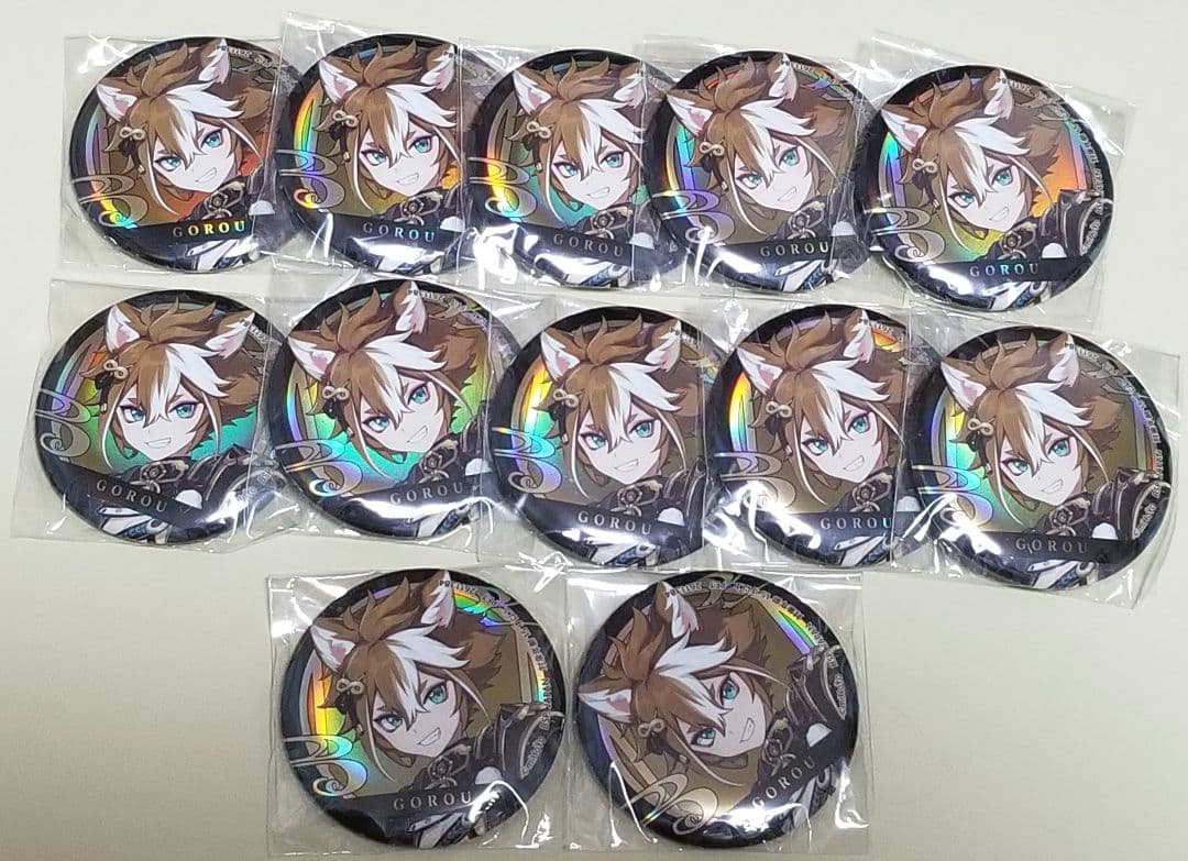 原神 セガ GIGO プライズ 缶バッジ ゴロー