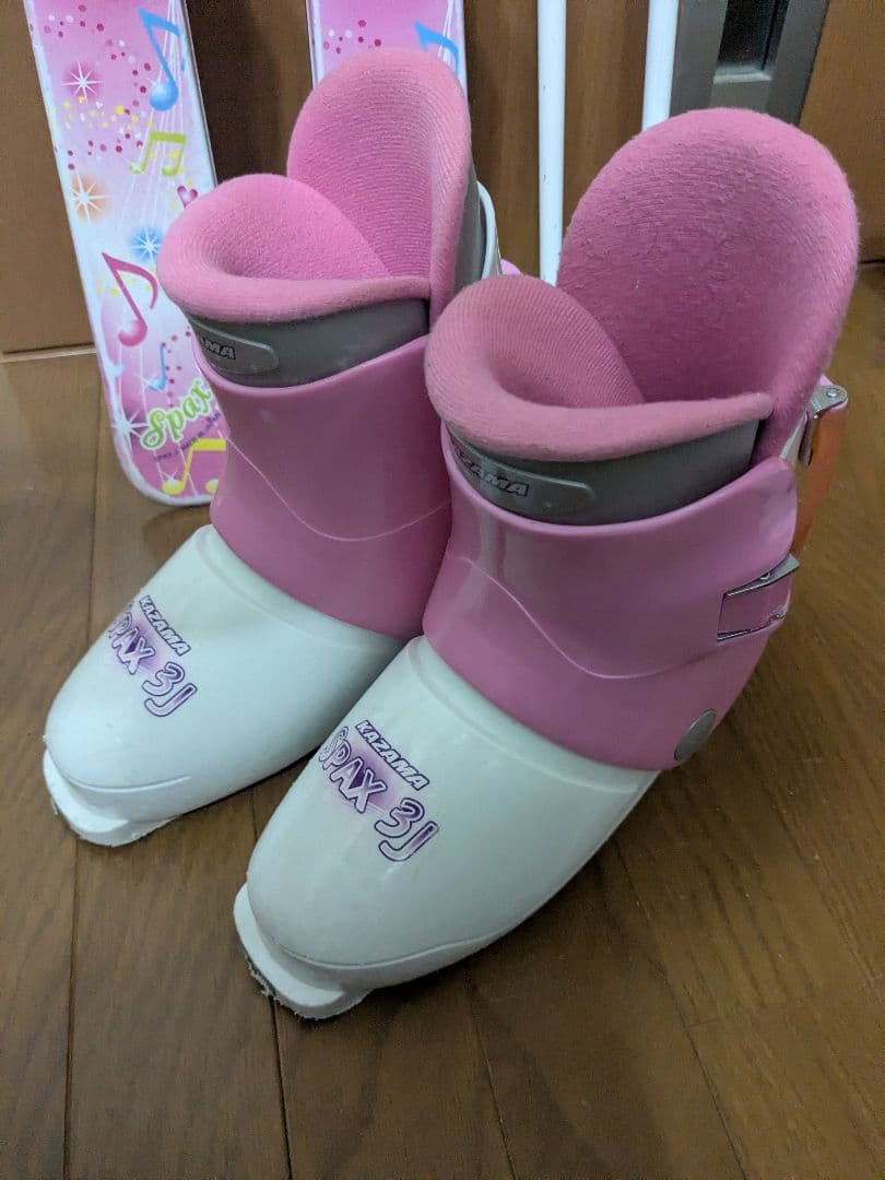 ジュニアスキーセット　板128センチ　ブーツ23センチ