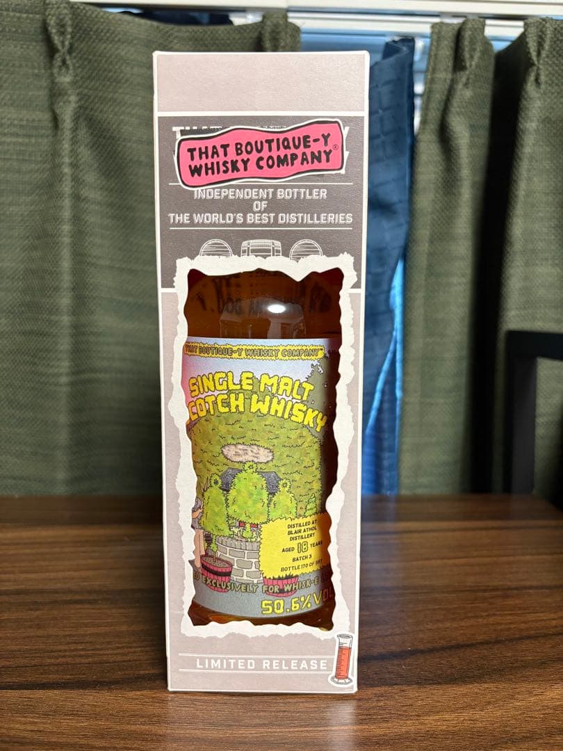 ブティックウイスキー　ブレアソール 18年　50.6%