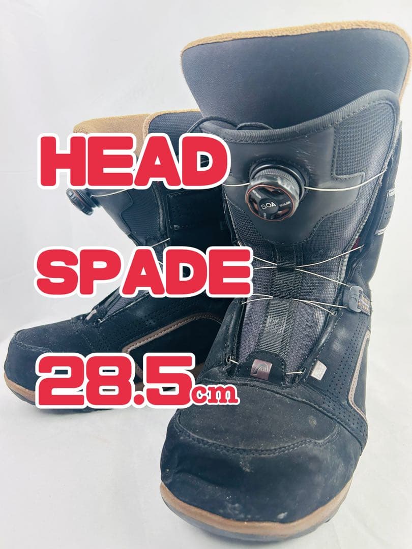 HEAD　ヘッド　スノーボードブーツ　SPADE　boa　28.5㎝　ボア