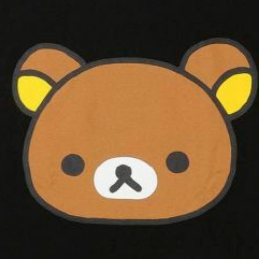 cune XL キューン Tシャツ リラックマ 黒 コラボ 半袖 30周年記念