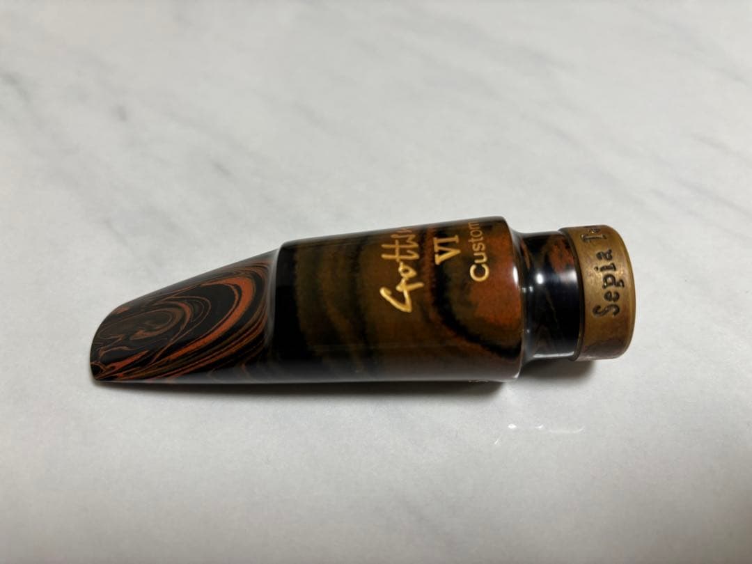 Gottsu 特注マウスピース　Sepia tone custom